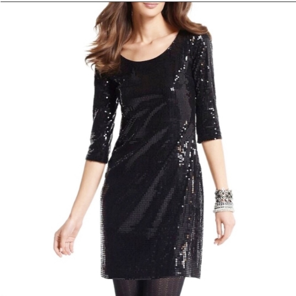 White House Black Market Sequin Dress